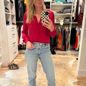 Joie Raspberry Blouse